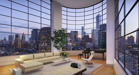 The duplex at 10 Sullivan Street