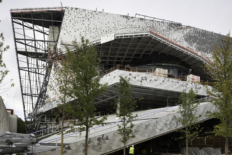 Philharmonie de Paris in France by Jean Nouvel Shades of gray 