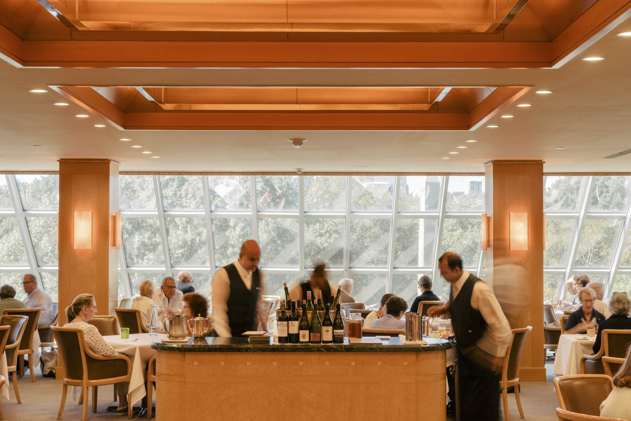 The Dining Room At The Metropolitan Museum