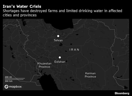 Inside the Deadly Water Crisis Threatening Iran’s Leadership