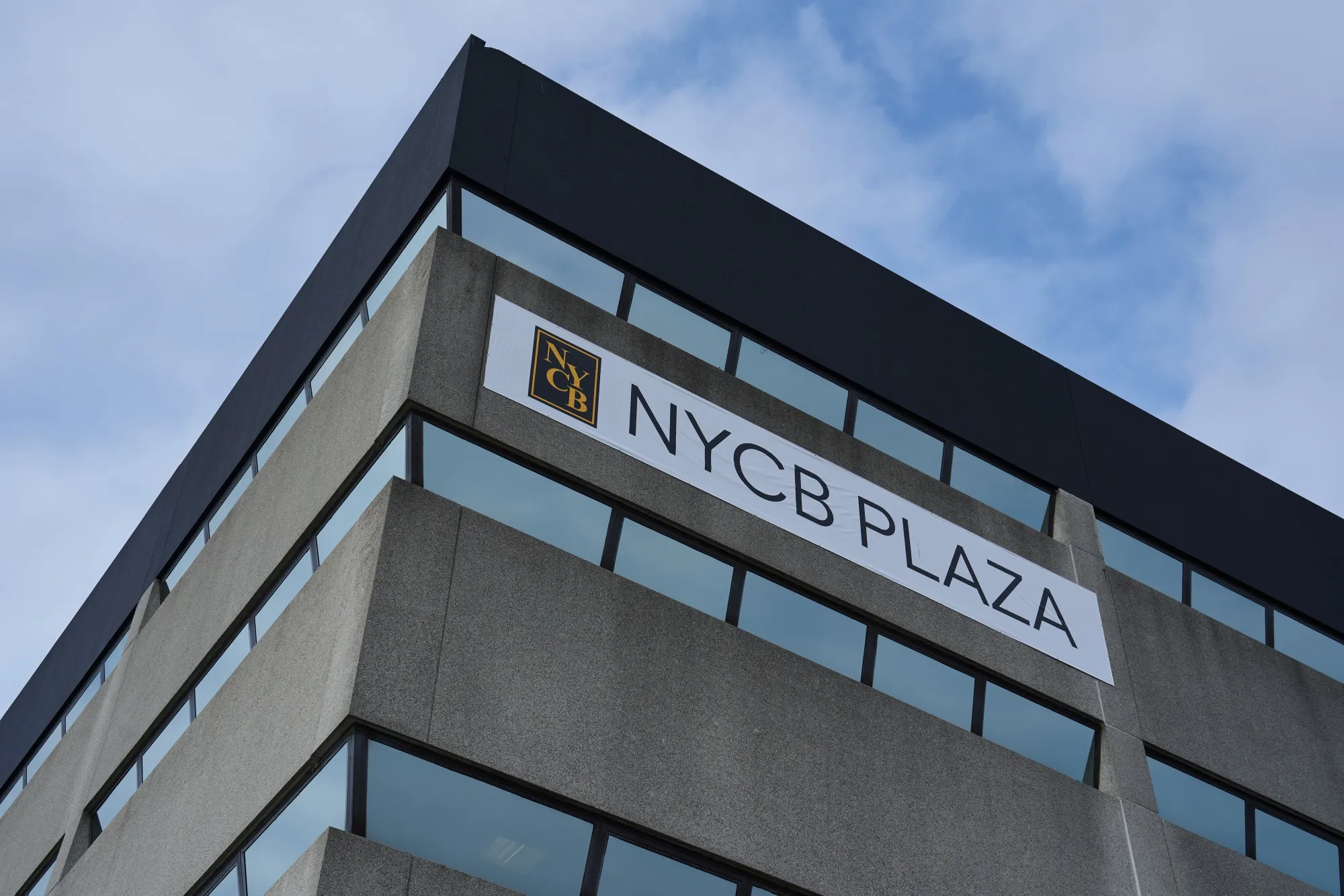 The New York Community Bank headquarters in Hicksville, New York.