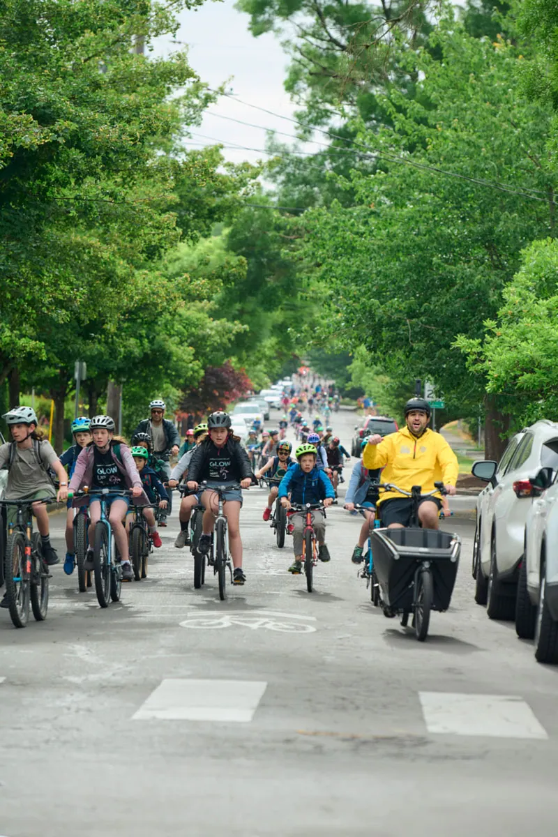 Sam Balto, a 37-year-old physical education teacher in Portland, Oregon, started a weekly “bike bus” for student cyclists.