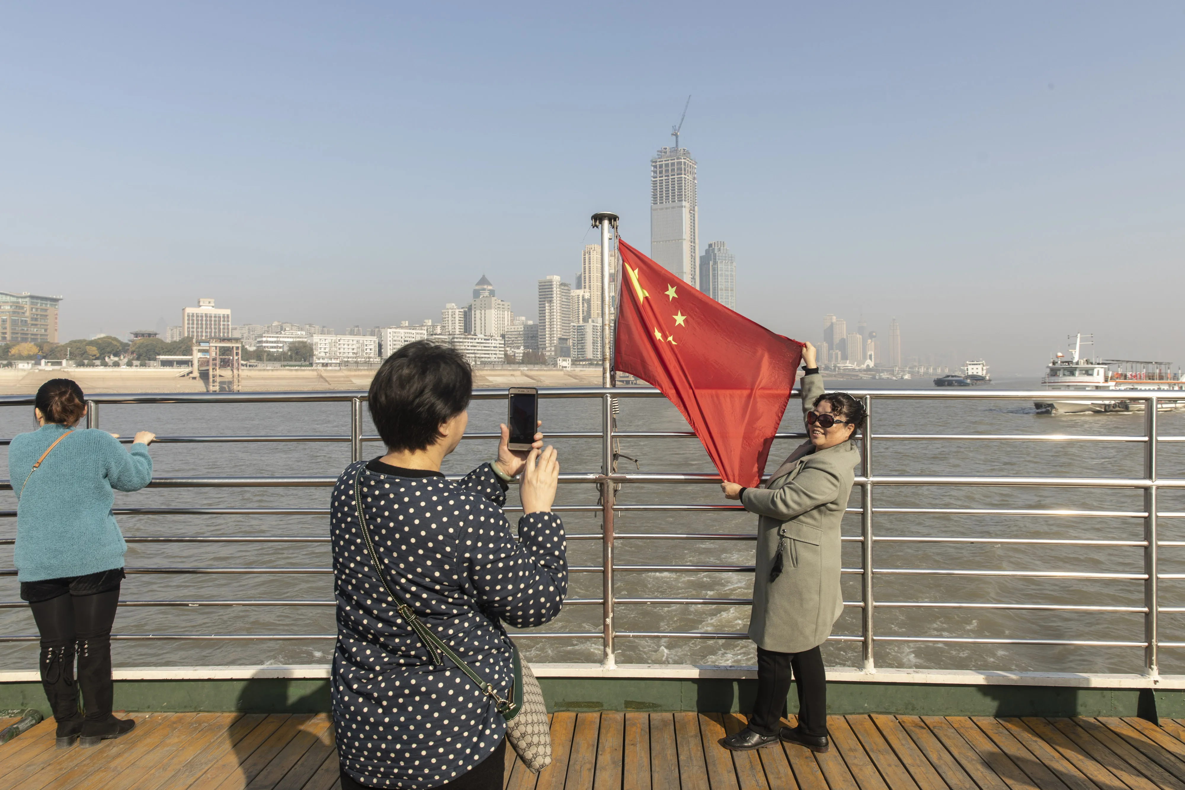 General Economy In Wuhan As Economists Boost China Outlook on Trade Deal