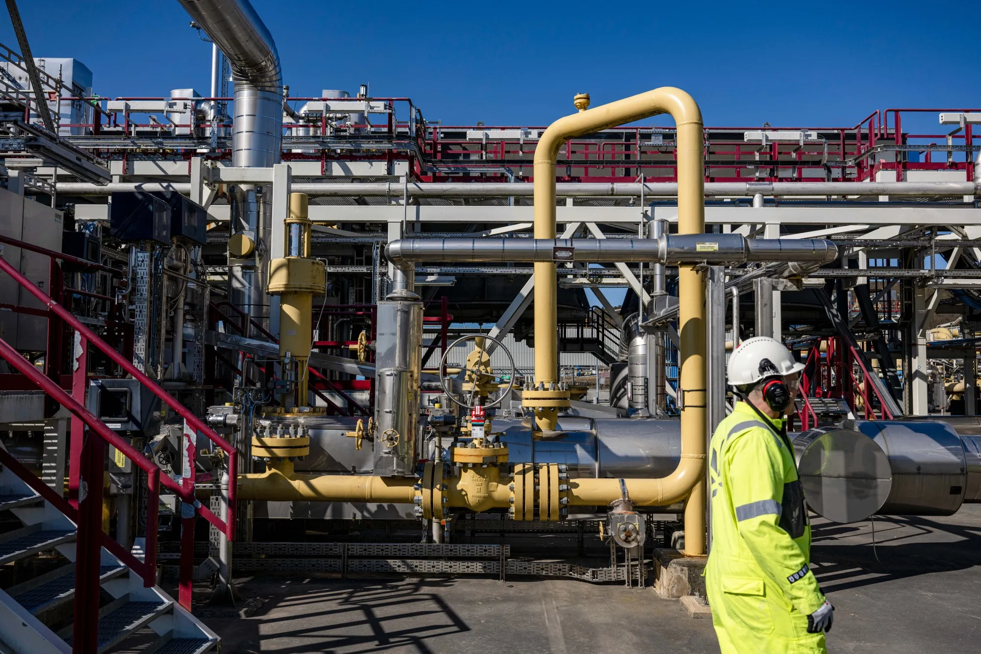 An Equinor gas production facility in Karsto, Norway.