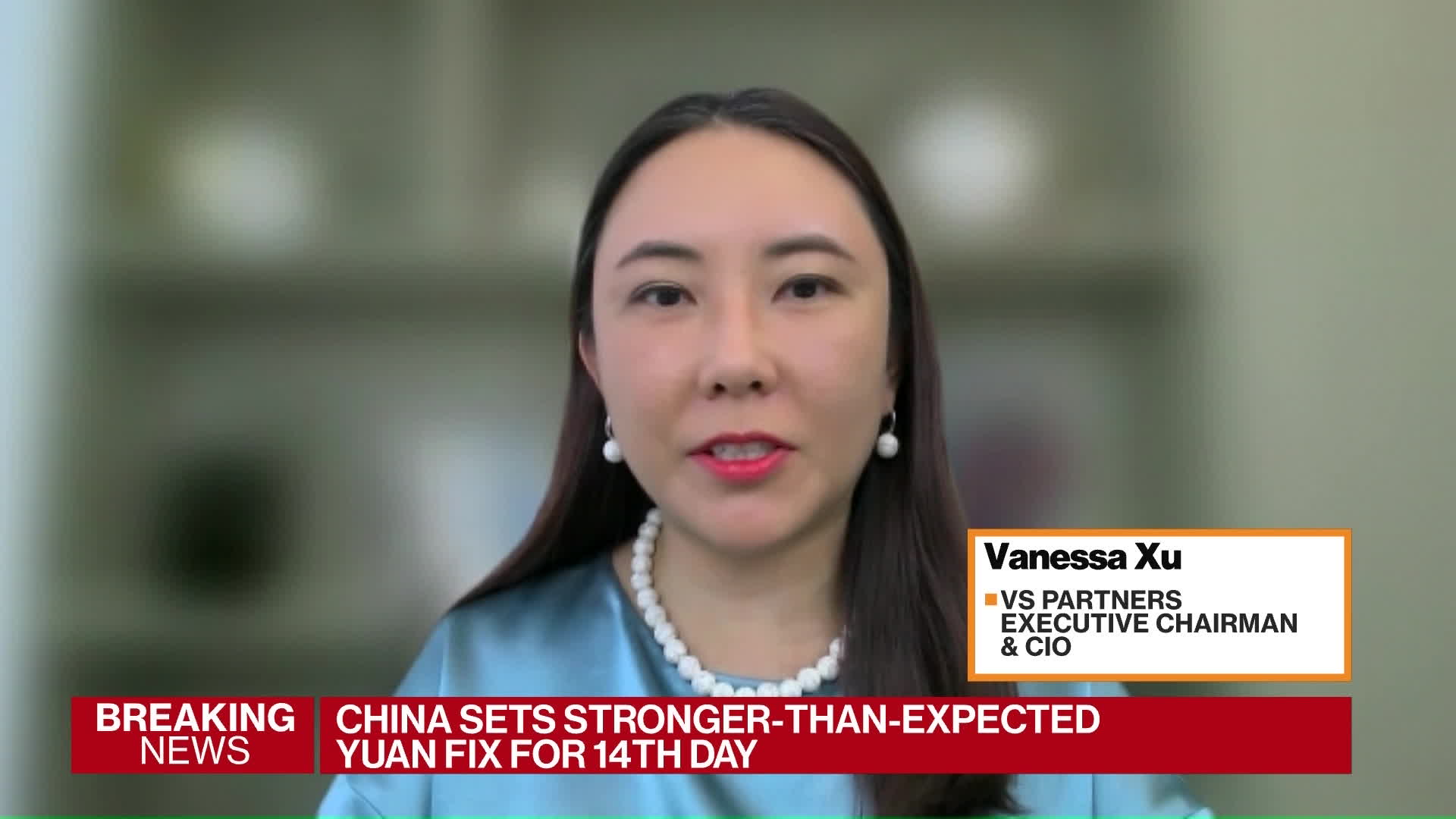 Watch Vs Partners Vanessa Xu On Global Markets, Strategy - Bloomberg