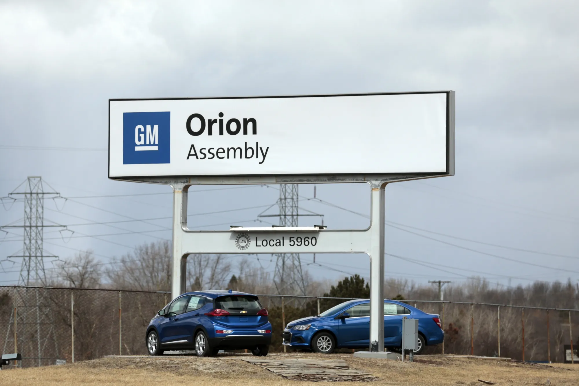 The&nbsp;General Motors&nbsp;Orion Assembly plant in Orion Township, Michigan.