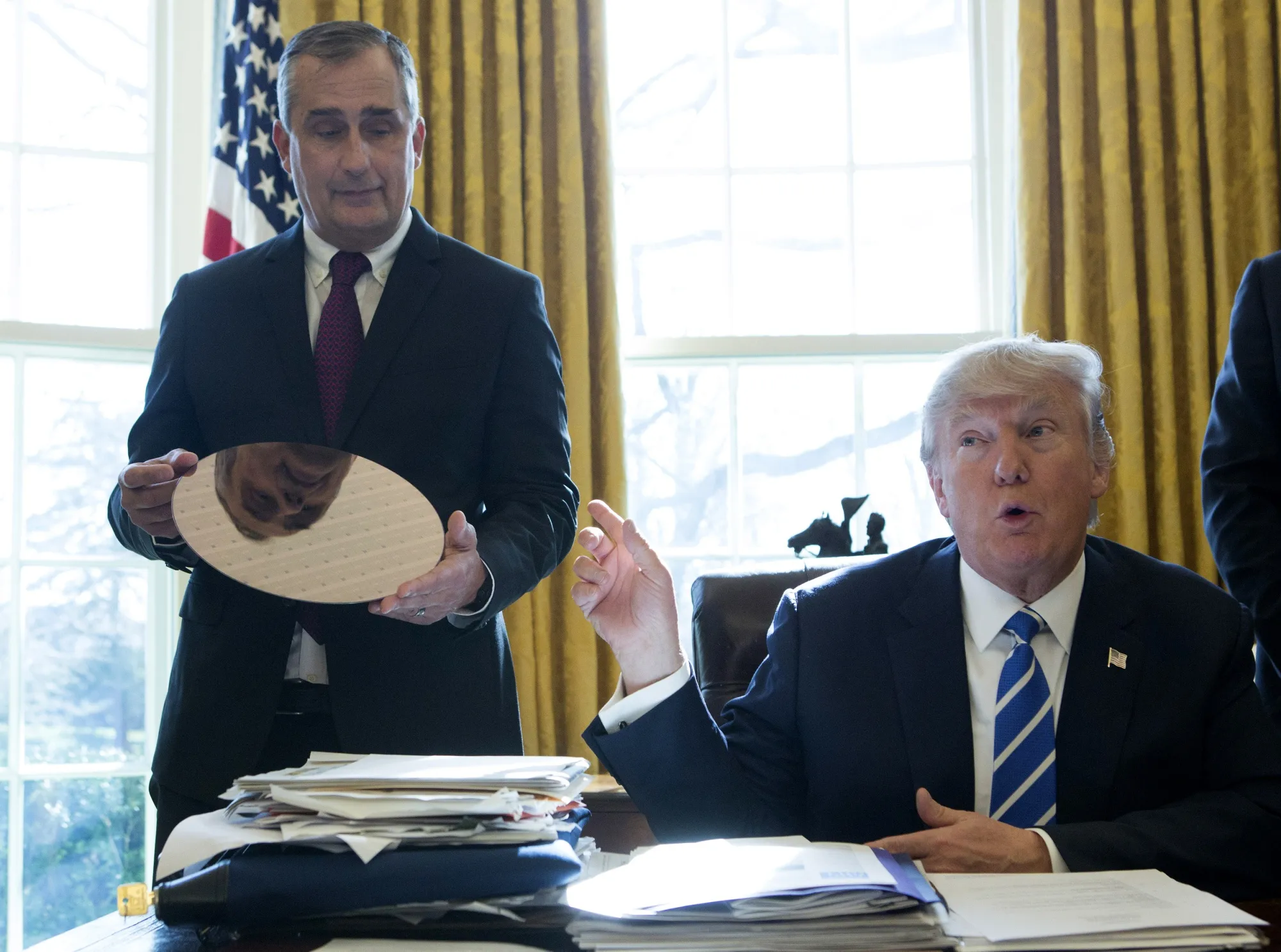 Intel CEO Brian Krzanich found a buyer.
