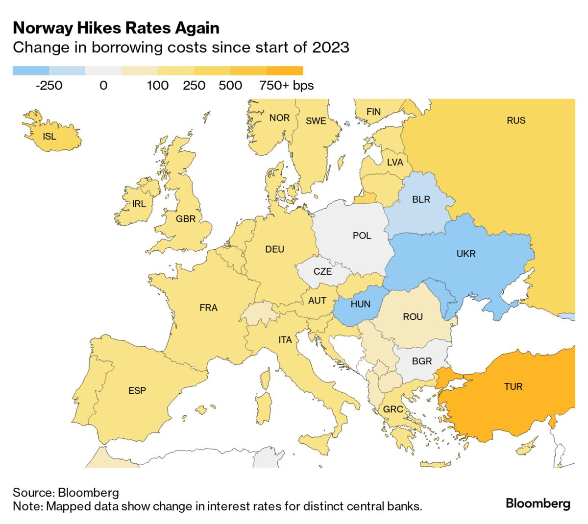 Norway Raises Key Rate With End Of Tightening Cycle Nearing Bloomberg   1200x1070 