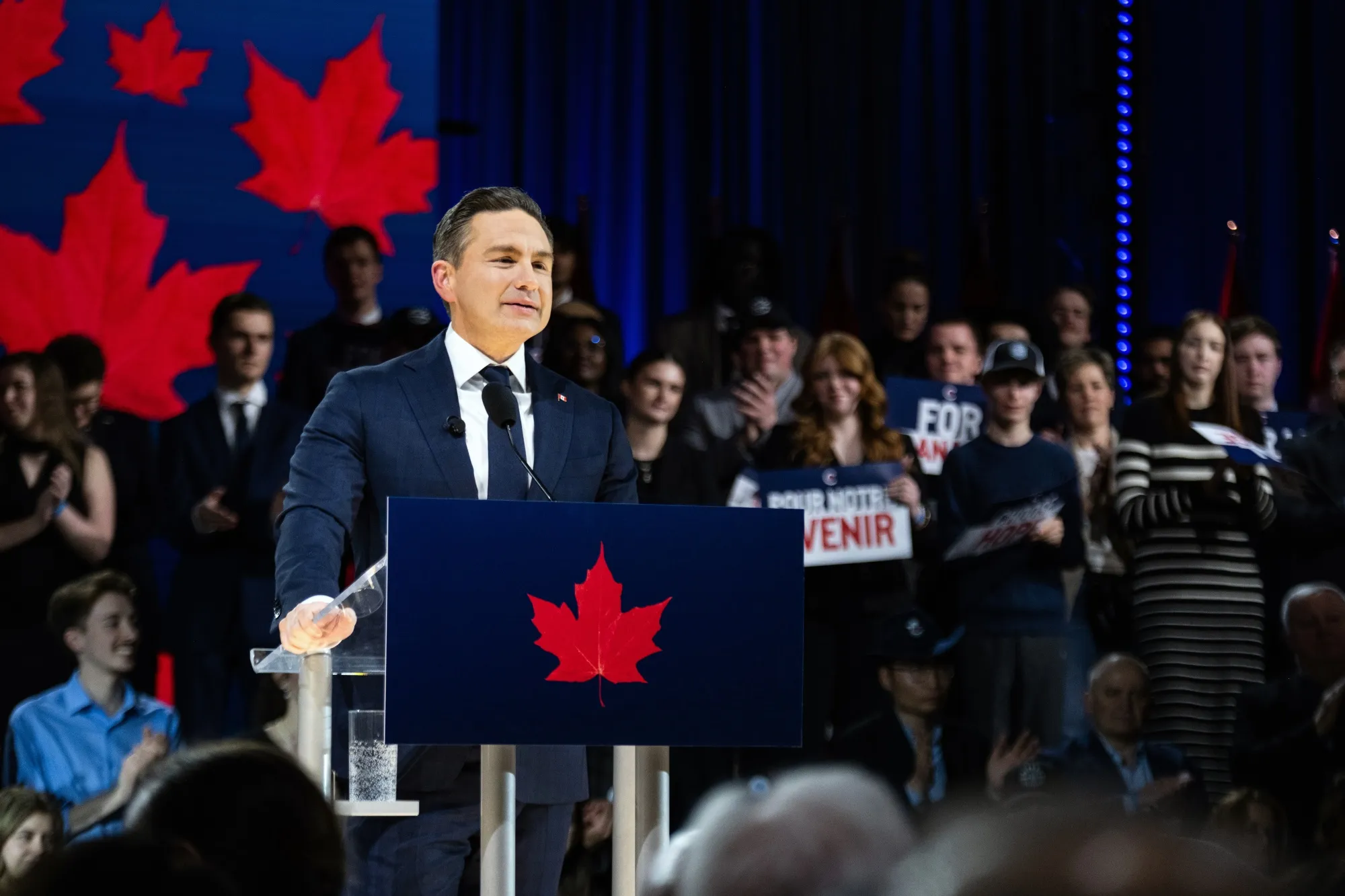 Pierre Poilievre, the leader of Canada's Conservative Party.