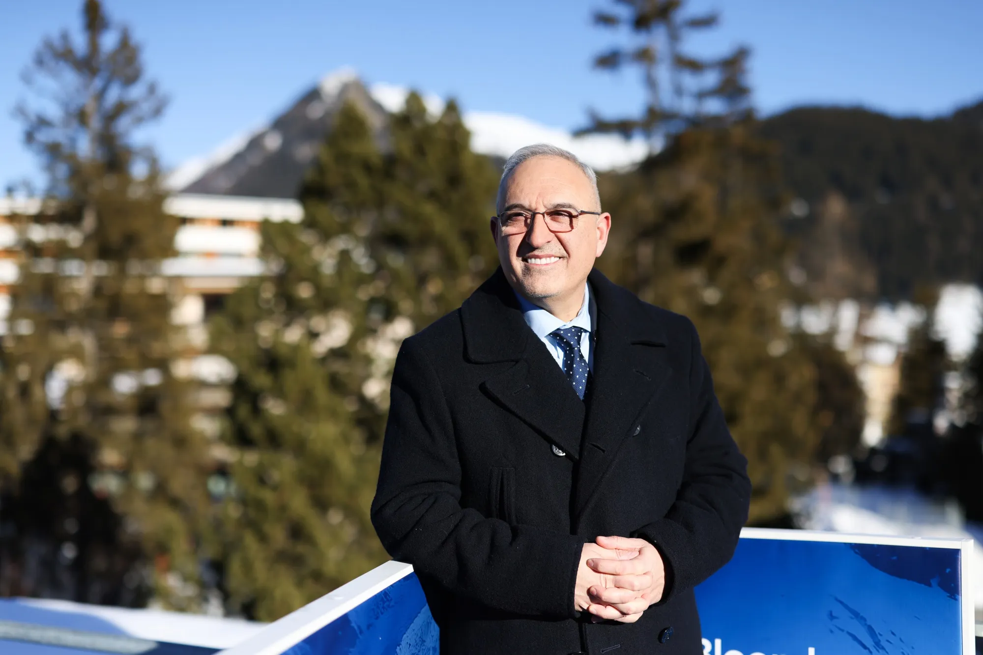Hewlett Packard Enterprise CEO Antonio Neri at the World Economic Forum in Davos in January