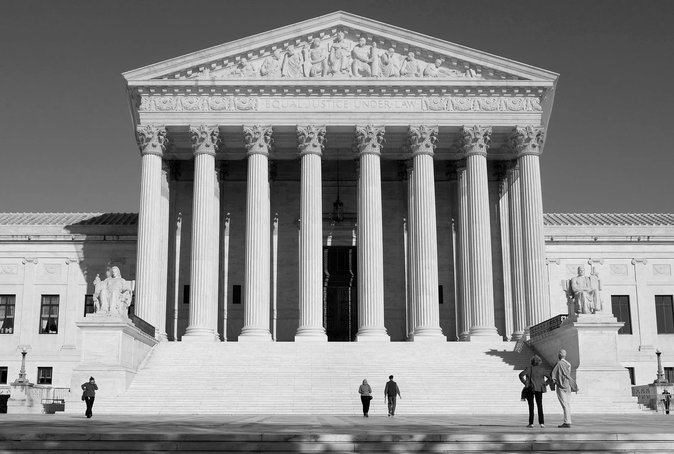 The U.S. Supreme Court building in Washington.

