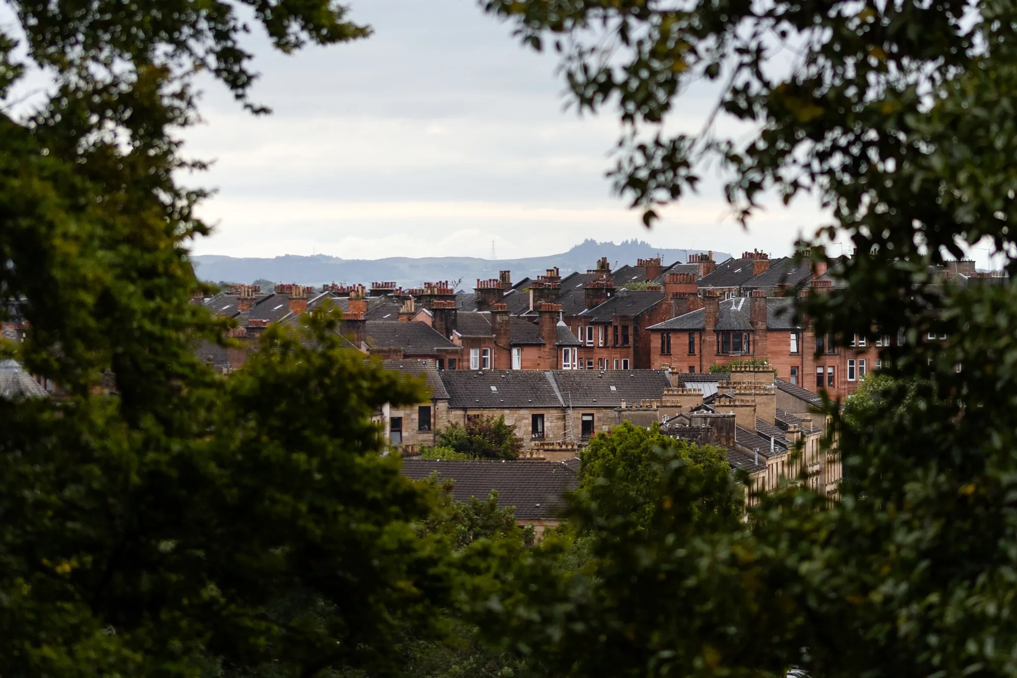 Homes in Glasgow. 