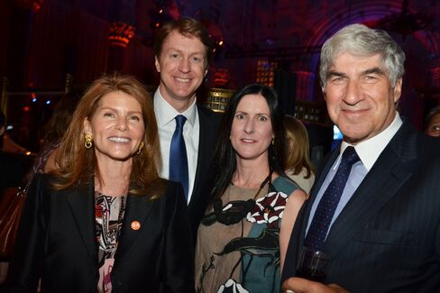 Suzie Kovner, Rob and Stacey Goergen and Bruce Kovner