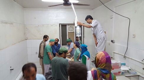 Doctors Without Borders hospital bombed in Kunduz