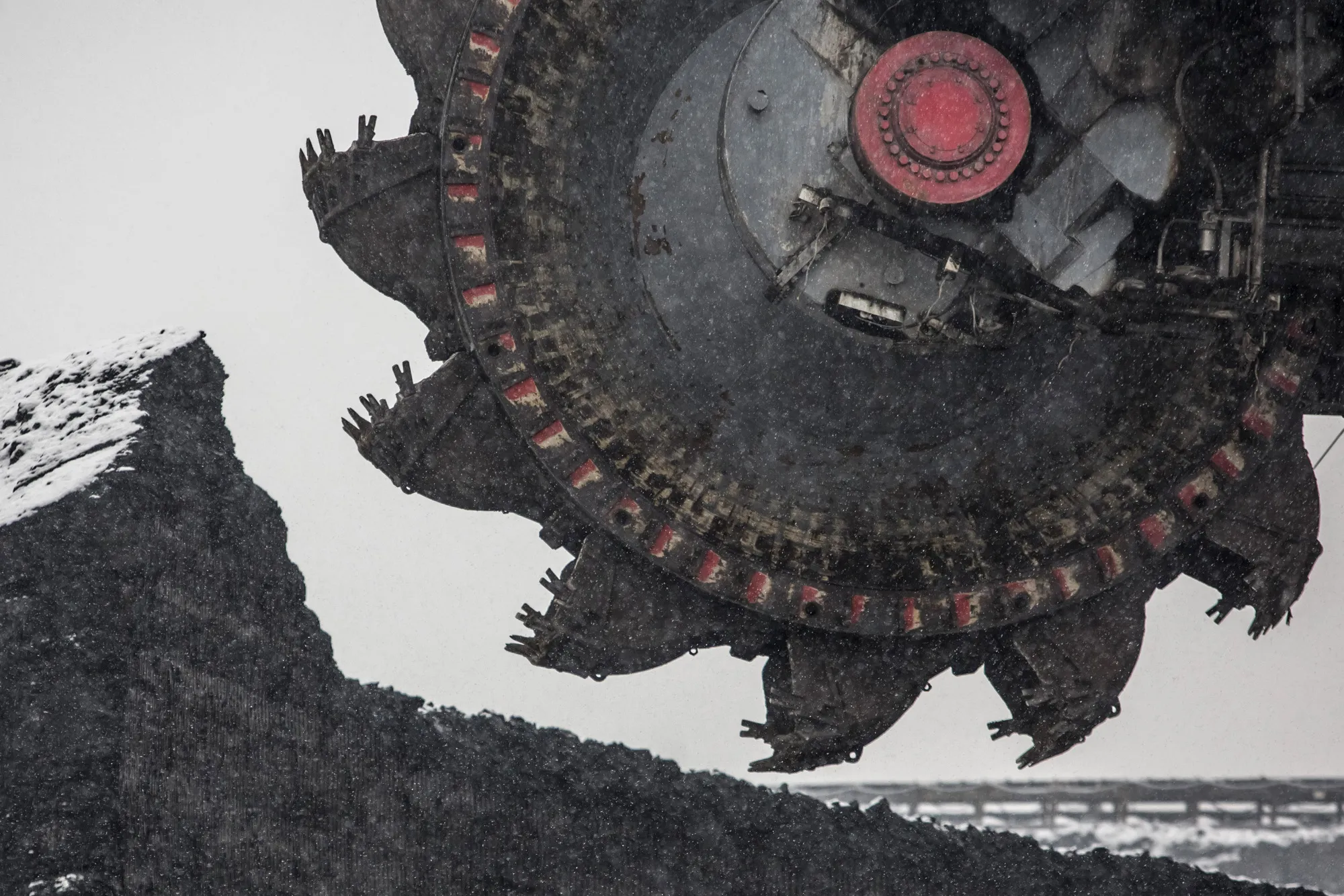 The an open-pit mine for lignite, the dirtiest form of coal, operated by a unit of CEZ AS&nbsp;in Bilina, Czech Republic.&nbsp;