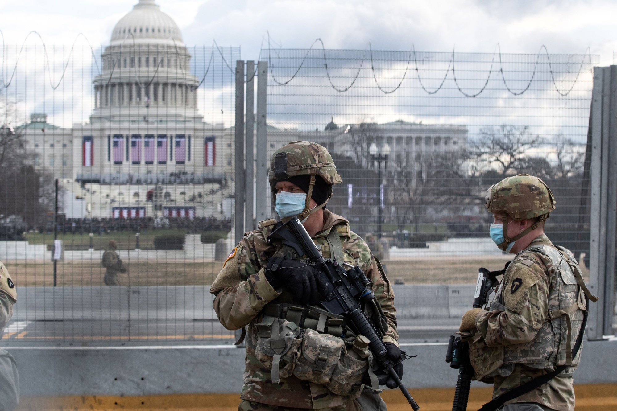 Inaugural Security Is Fortified in D.C. as Military and Police