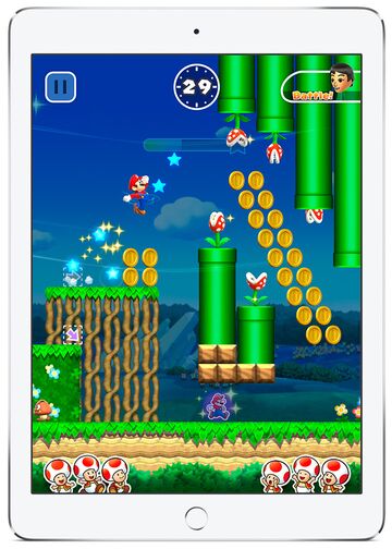 Nintendo's new game Super Mario Run. Source: Nintendo Co.