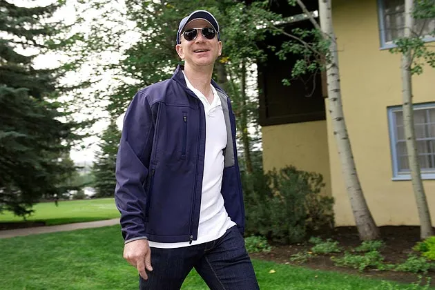 Jeff Bezos, president and CEO of Amazon.com Inc.