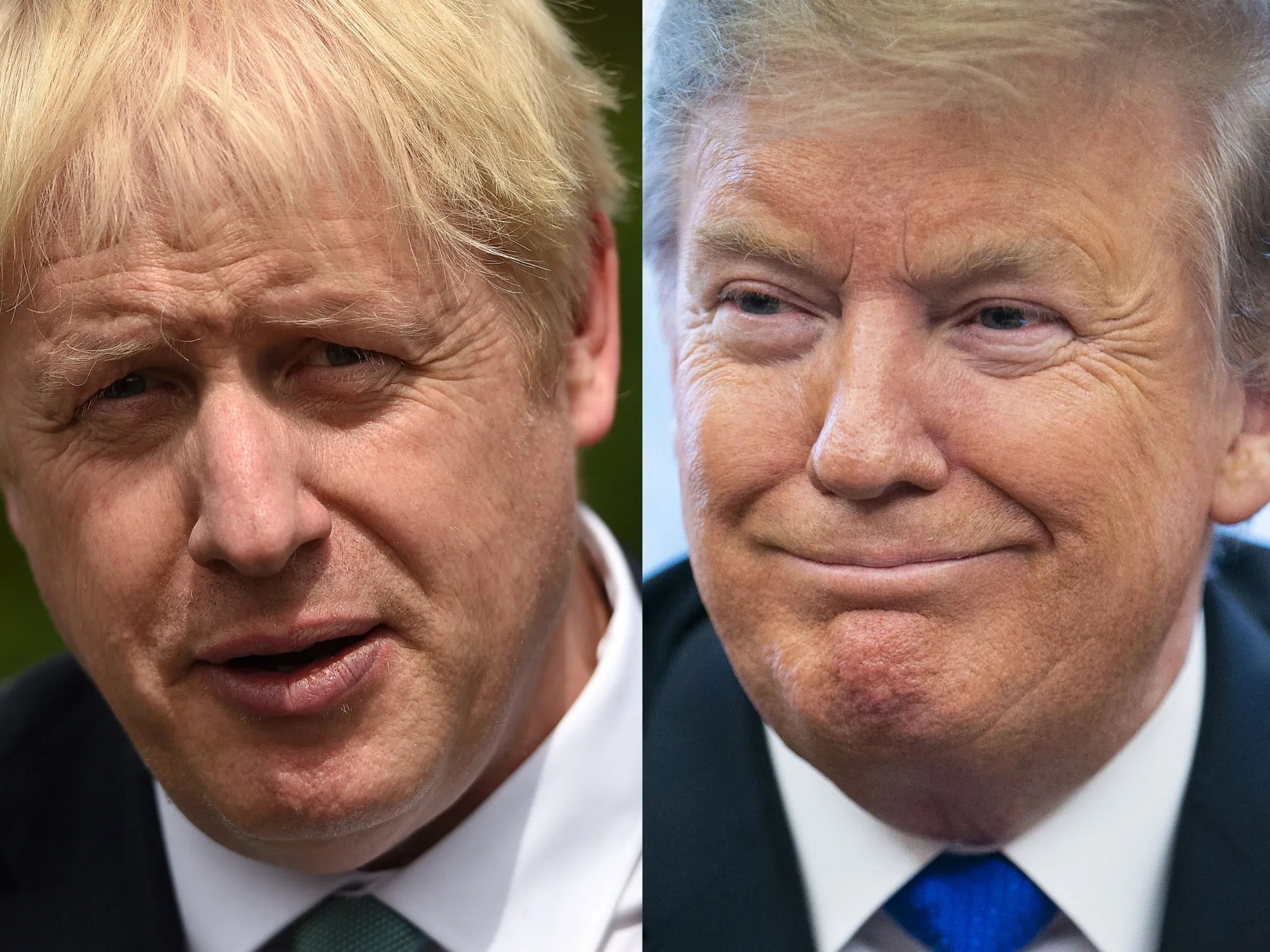 Boris Johnson and Donald Trump
