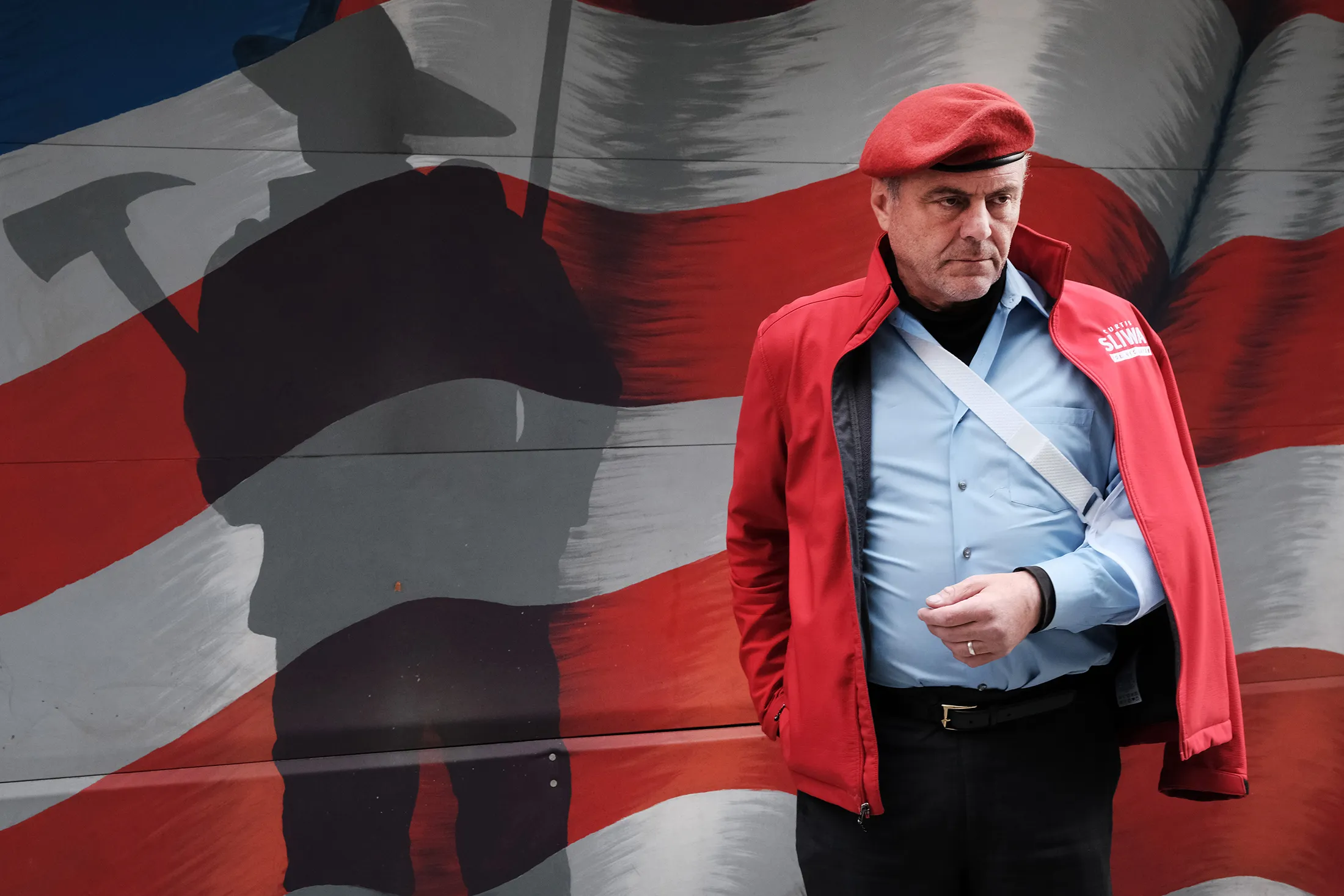 Curtis Sliwa on Nov. 1. 
