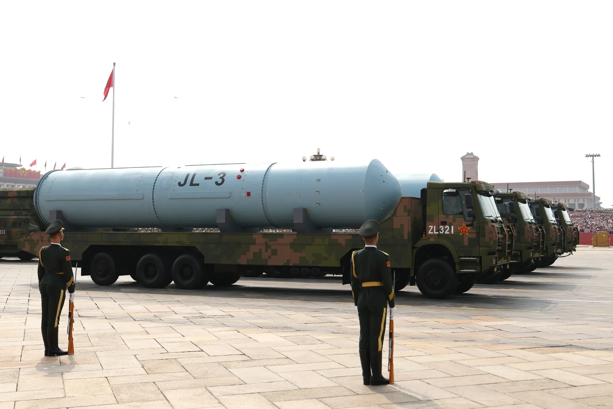 China now has all three legs of the nuclear triad.