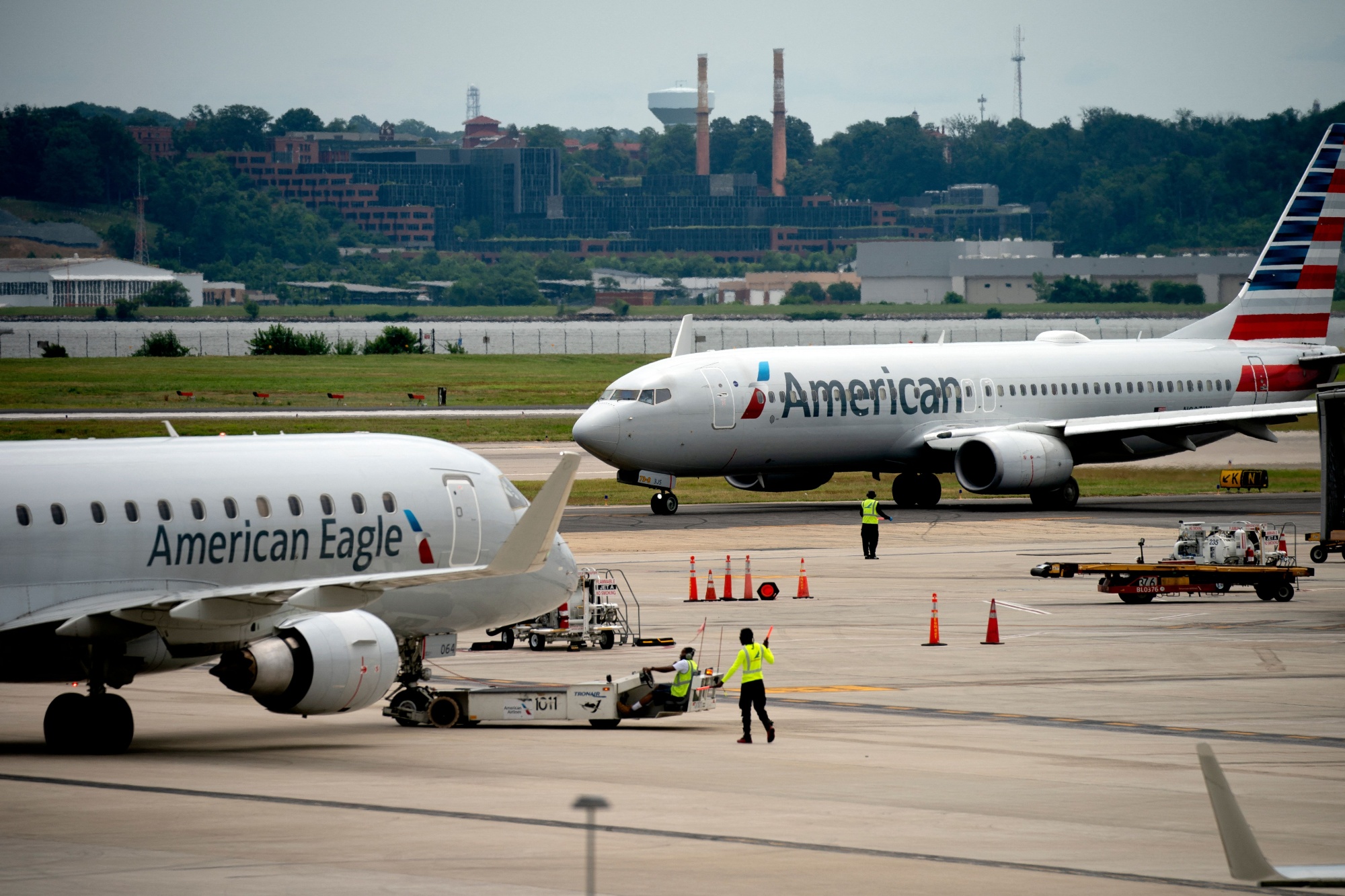 American and JetBlue said they created the agreement to compete more effectively in the New York City and Boston areas.