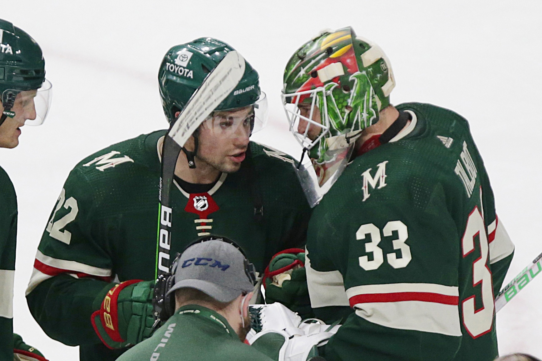 How will coach Dean Evason manage the Wild lineup with everyone healthy?