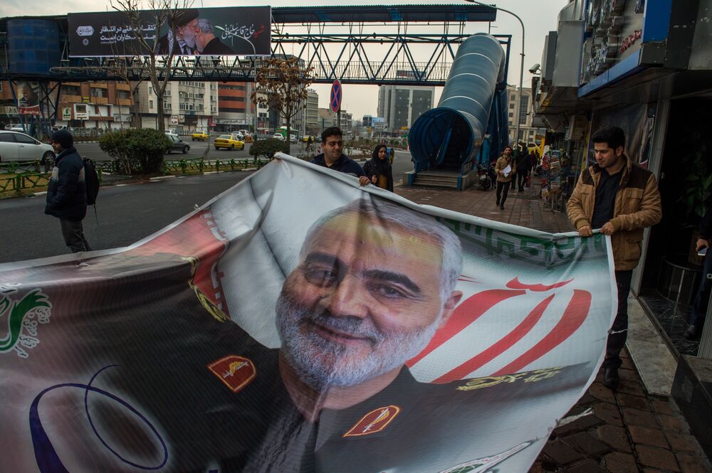 米大統領 イラクへの制裁警告 イランには大規模報復も Bloomberg