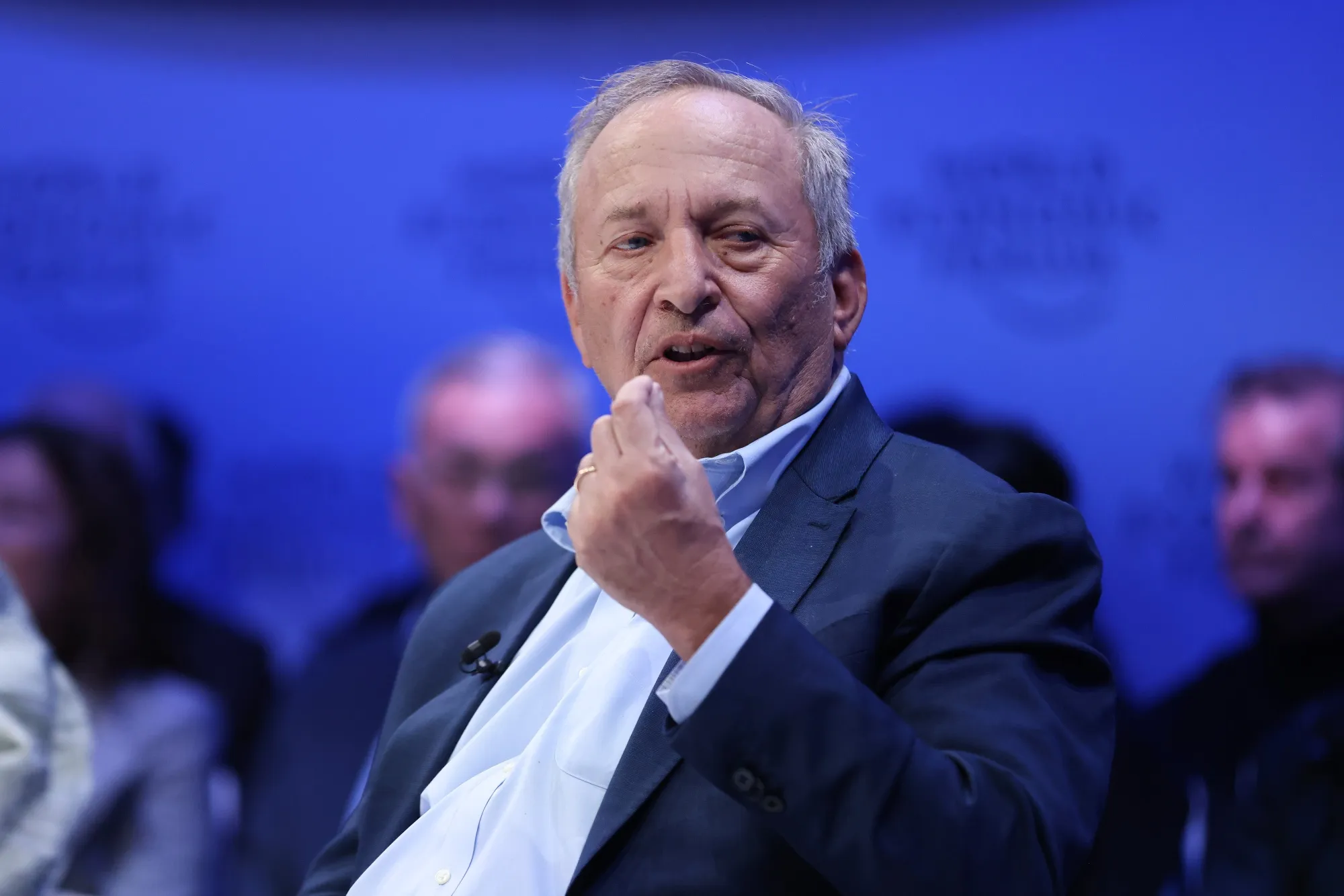 Larry Summers in Davos, Switzerland, on Jan. 19.