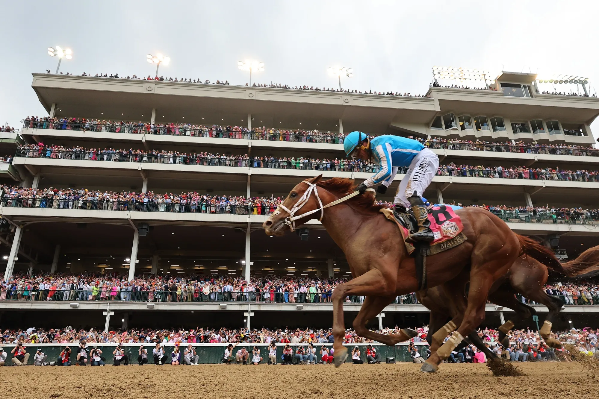 Mage wins&nbsp;the Kentucky Derby.