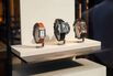 A window display of Jaeger-LeCoultre luxury watches.