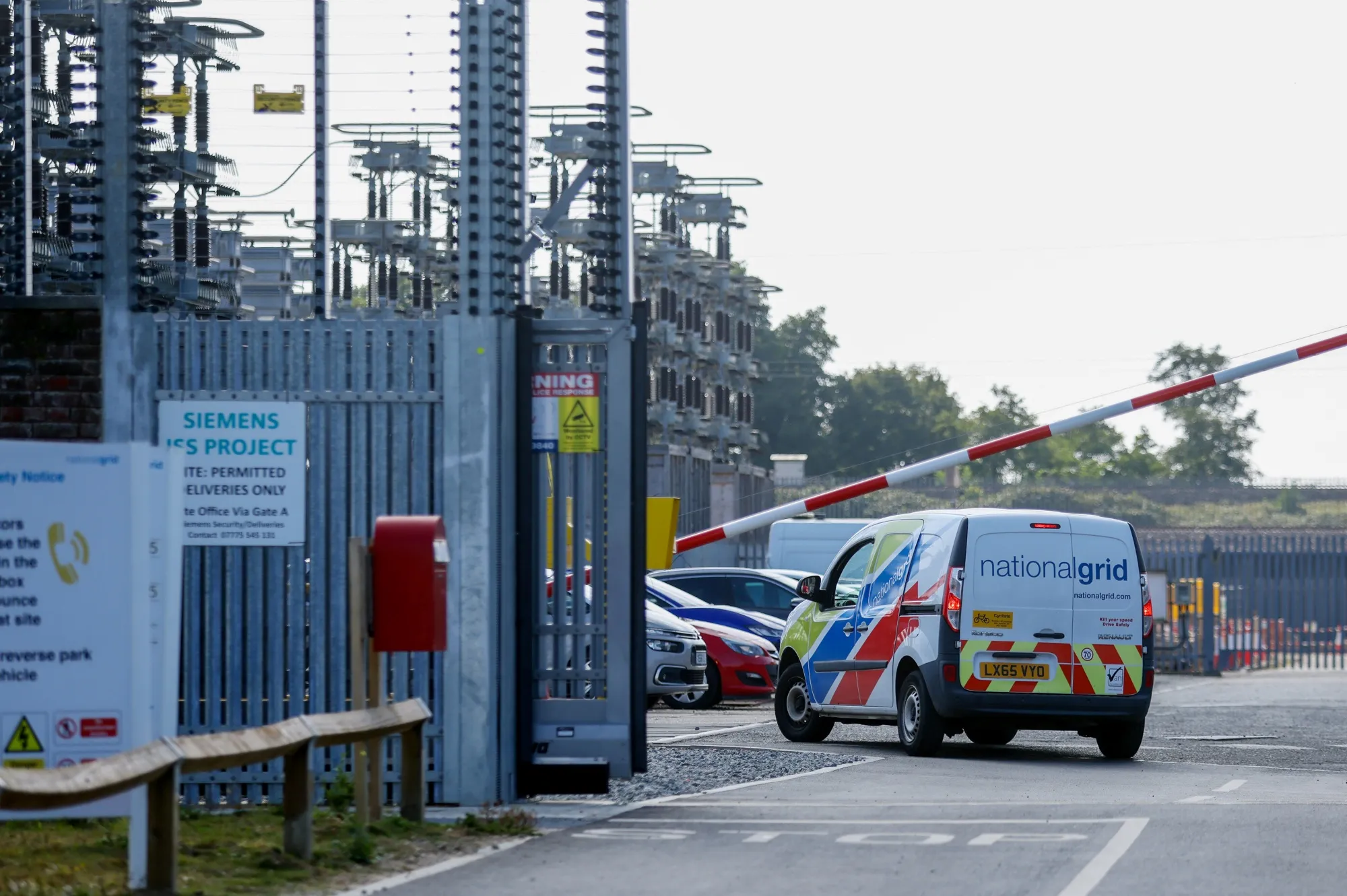 The National Grid Sellindge Convertor Station.