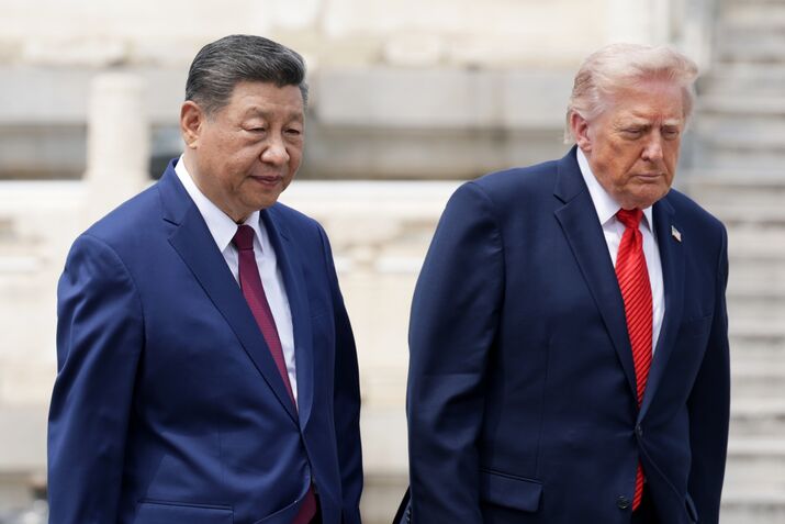 U.S. President Trump Meets With China's President Xi And Attends State Banquet