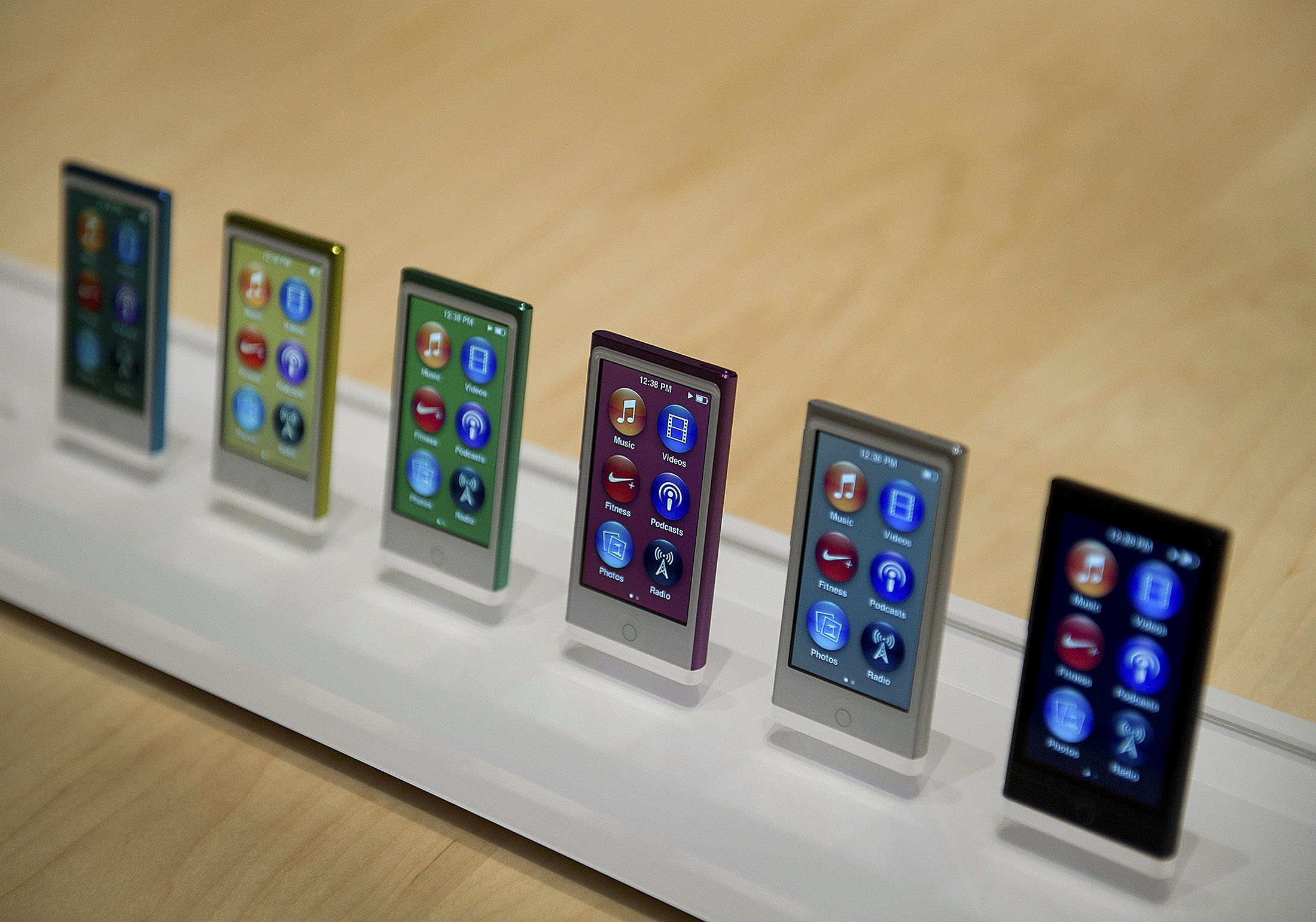 The iPod Nano in 2012.
