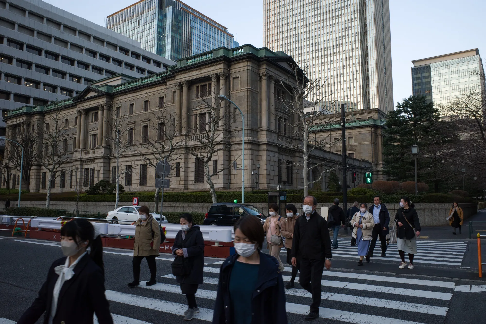 The Bank of Japan in Tokyo.