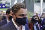 Leonardo DiCaprio arrives to the COP26 climate summit in&nbsp;Glasgow, on Nov. 2.