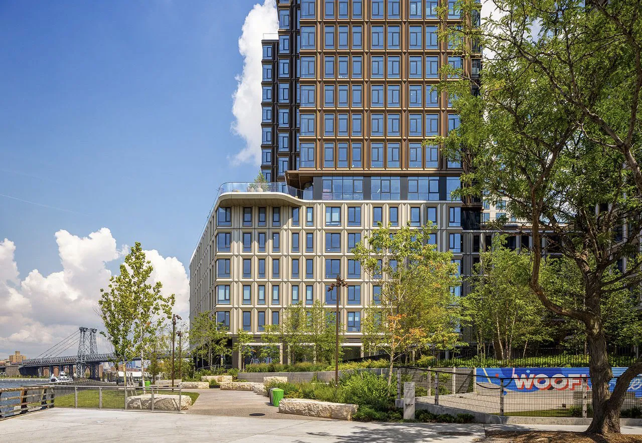 Phase 1 of Williamsburg Wharf.