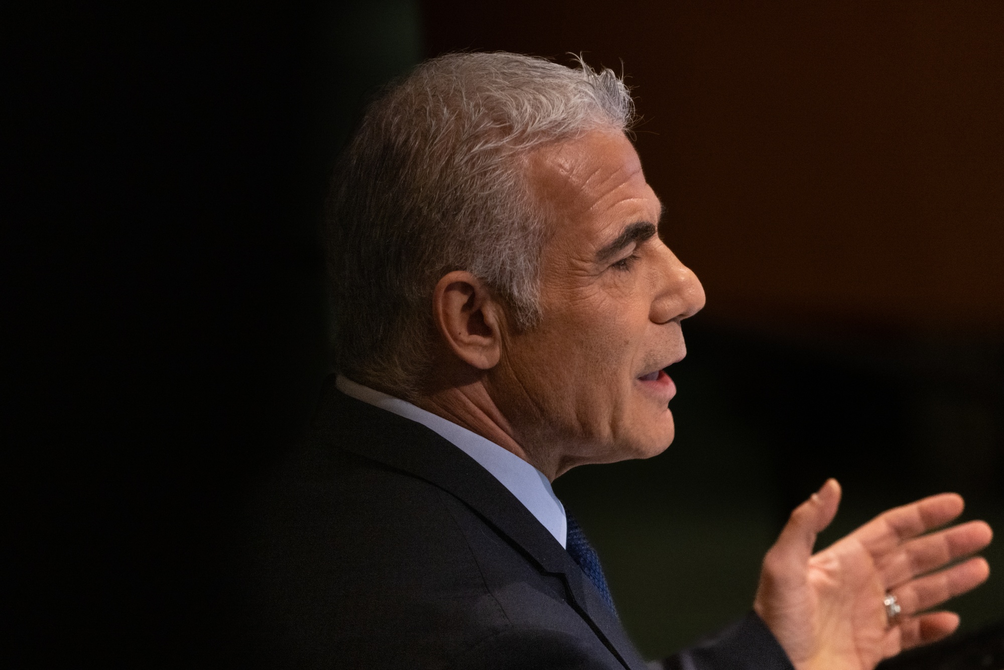 At UN, Israeli Prime Minister Yair Lapid Calls for Two-State Solution -  Bloomberg