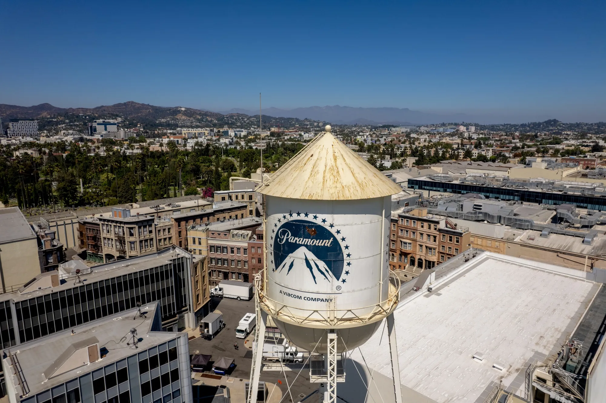 The Paramount studio in Los Angeles&nbsp;