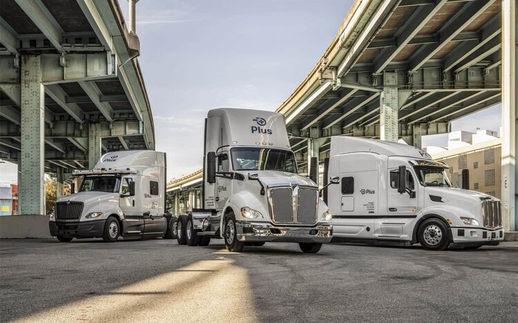 relates to Driverless Semi Reaches Milestone in Test, Startup Plus Says