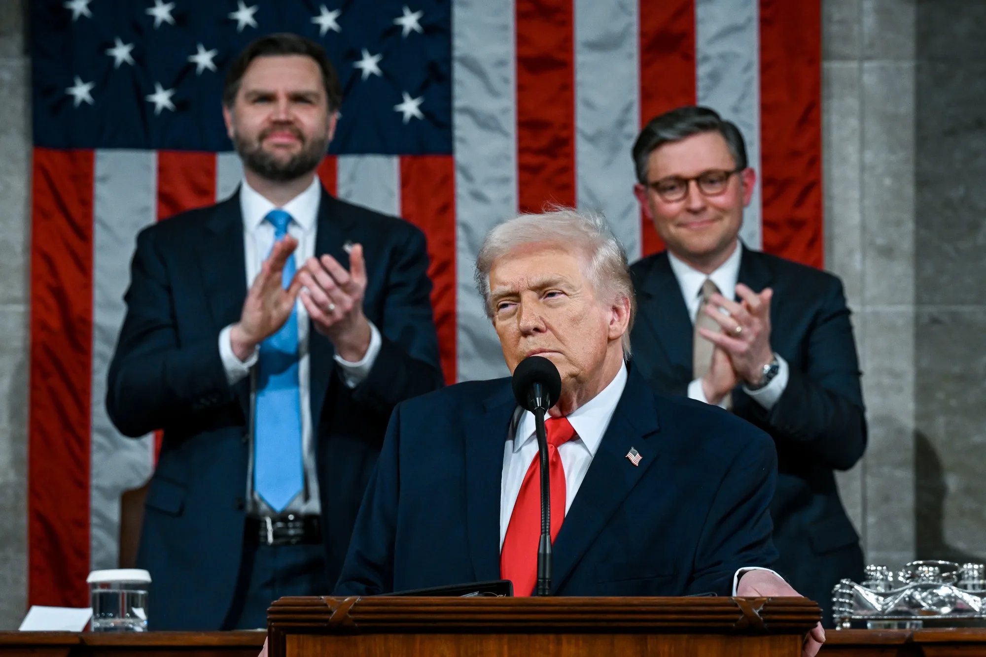 トランプ氏、一般教書演説で経済実績弁護－過去最長も新政策欠く