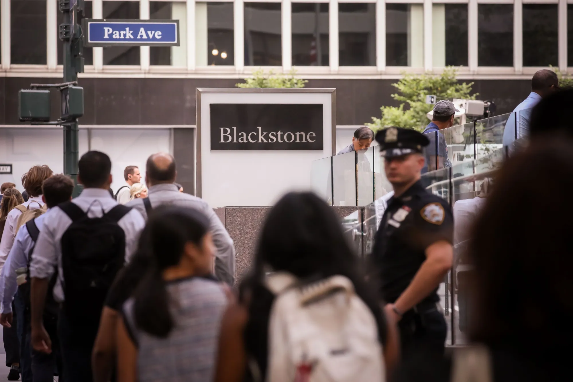 The Blackstone headquarters&nbsp;in New York.