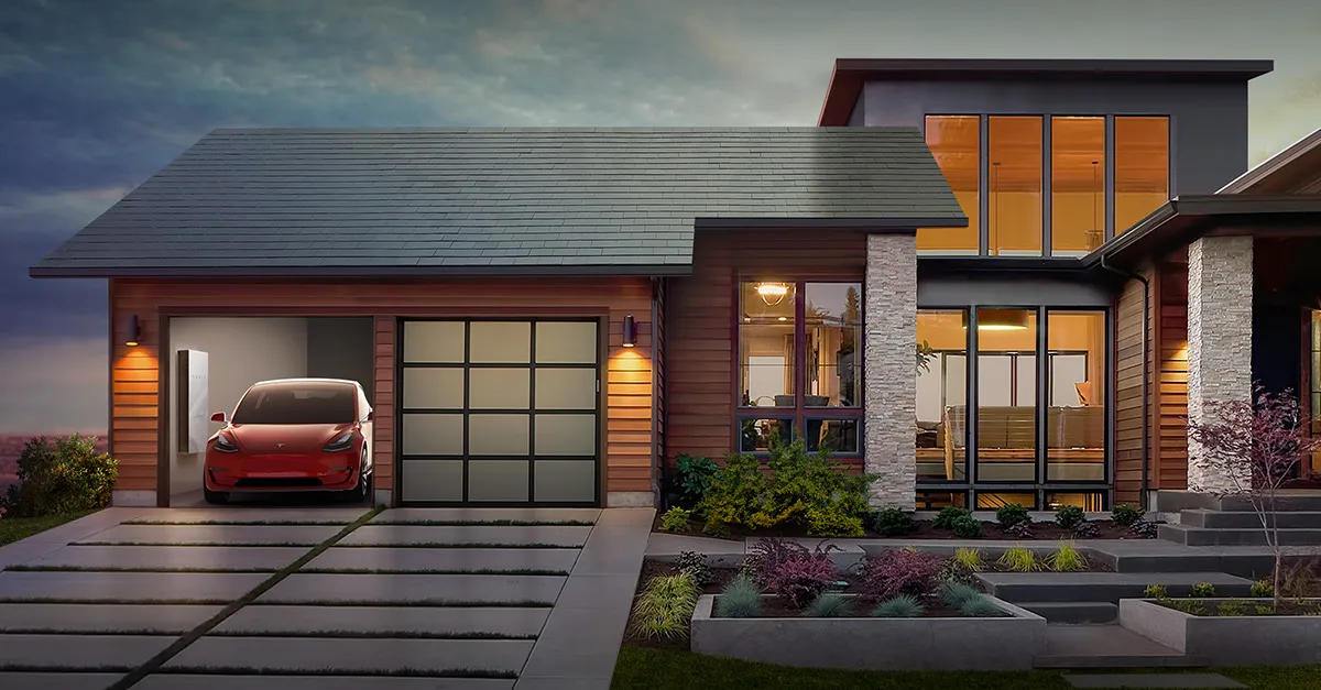 Tesla solar roof
