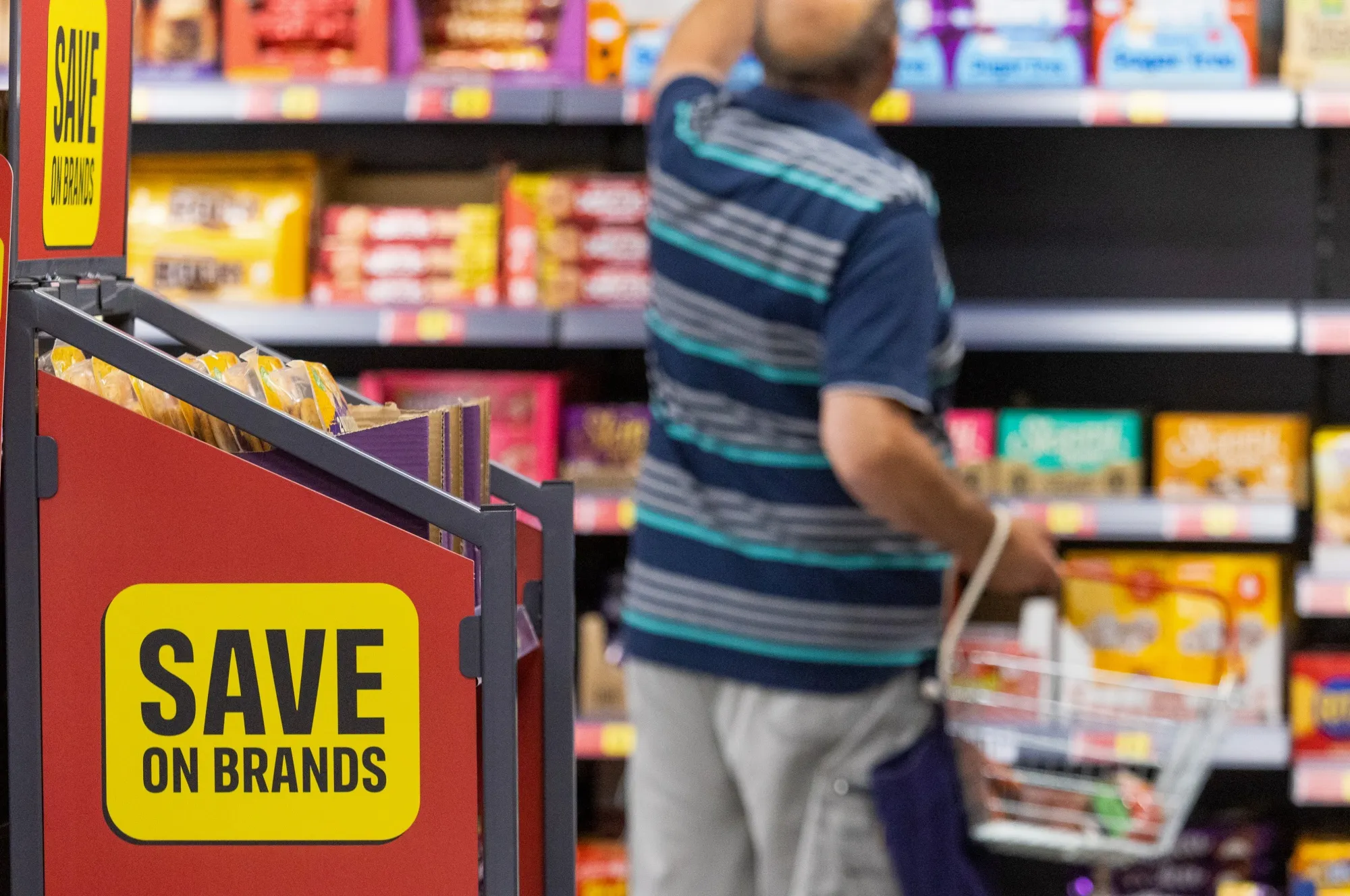 A&nbsp;supermarket in Christchurch, UK.