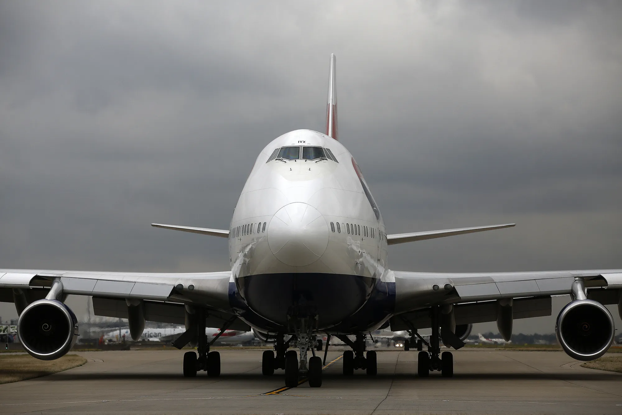 A Boeing Co. 747 aircraft operated by British Airways, at London Heathrow airport.