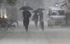 Heavy rain in Miyazaki on July 2.