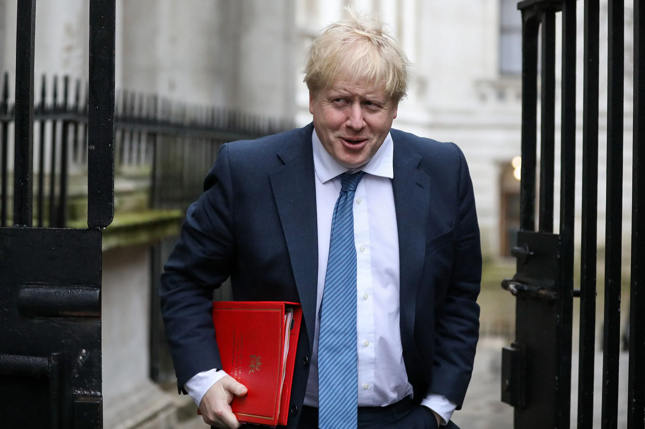 U.K. Foreign Secretary Boris Johnson.
