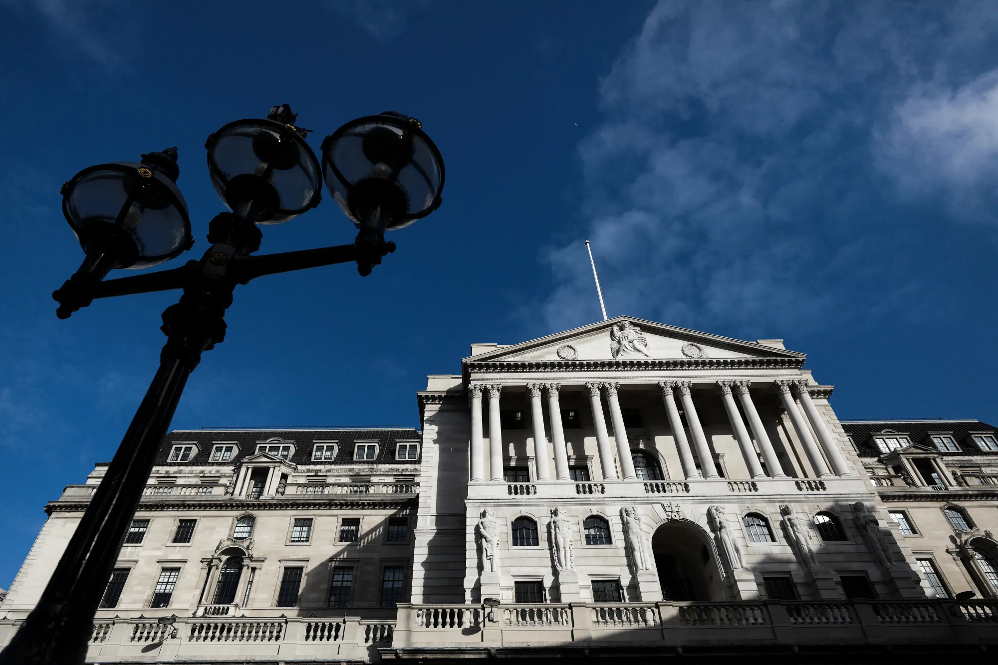 The Bank of England (BOE) sits in the City of London, U.K., on Friday, Sept. 15, 2017.