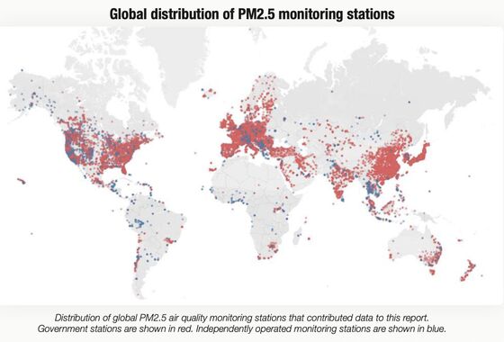 These Are the Places With the Dirtiest Air in the World (and the Cleanest)