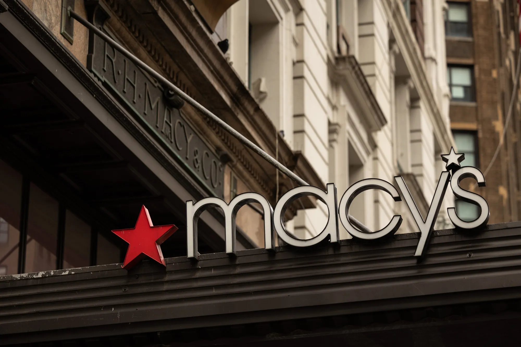 The Macy's flagship store in&nbsp;New York.